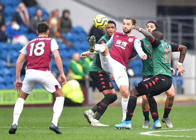 Tỷ lệ kèo Burnley vs Peterborough United 19h31, 04/01 (Cúp FA 2019/20)