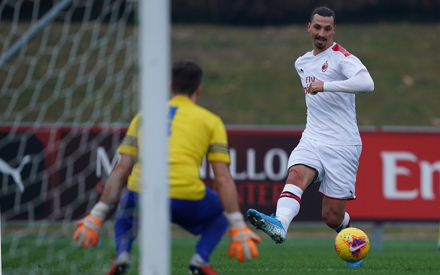 Ibrahimovic ghi bàn và kiến tạo ngay trận đầu cho AC Milan Ibrahimovic ghi bàn và kiến tạo ngay trận đầu cho AC Milan