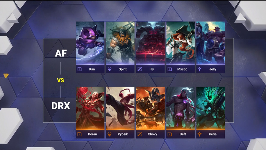 Kết quả bán kết KeSPA Cup 2019 ngày 4/1: DRX thua shock trước AF