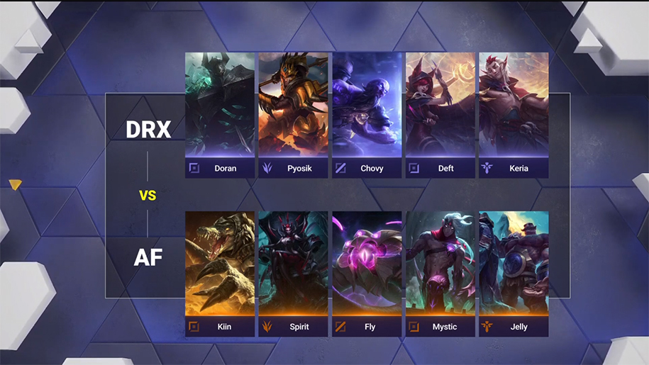 Kết quả bán kết KeSPA Cup 2019 ngày 4/1: DRX thua shock trước AF