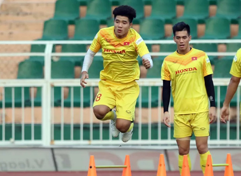 U23 Việt Nam sẵn sàng với phương án song sát Tiến Linh - Đức Chinh