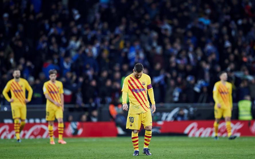 Barca giành điểm số tệ nhất ở La Liga kể từ thời Rijkaard Barca giành điểm số tệ nhất ở La Liga kể từ thời Rijkaard