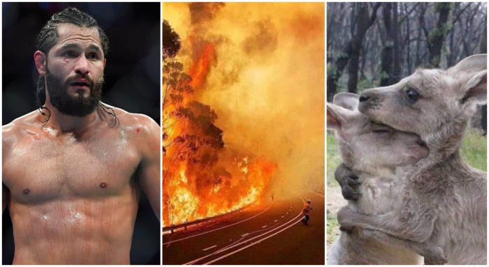 Jorge Masvidal đến Úc để hỗ trợ công tác chữa cháy rừng