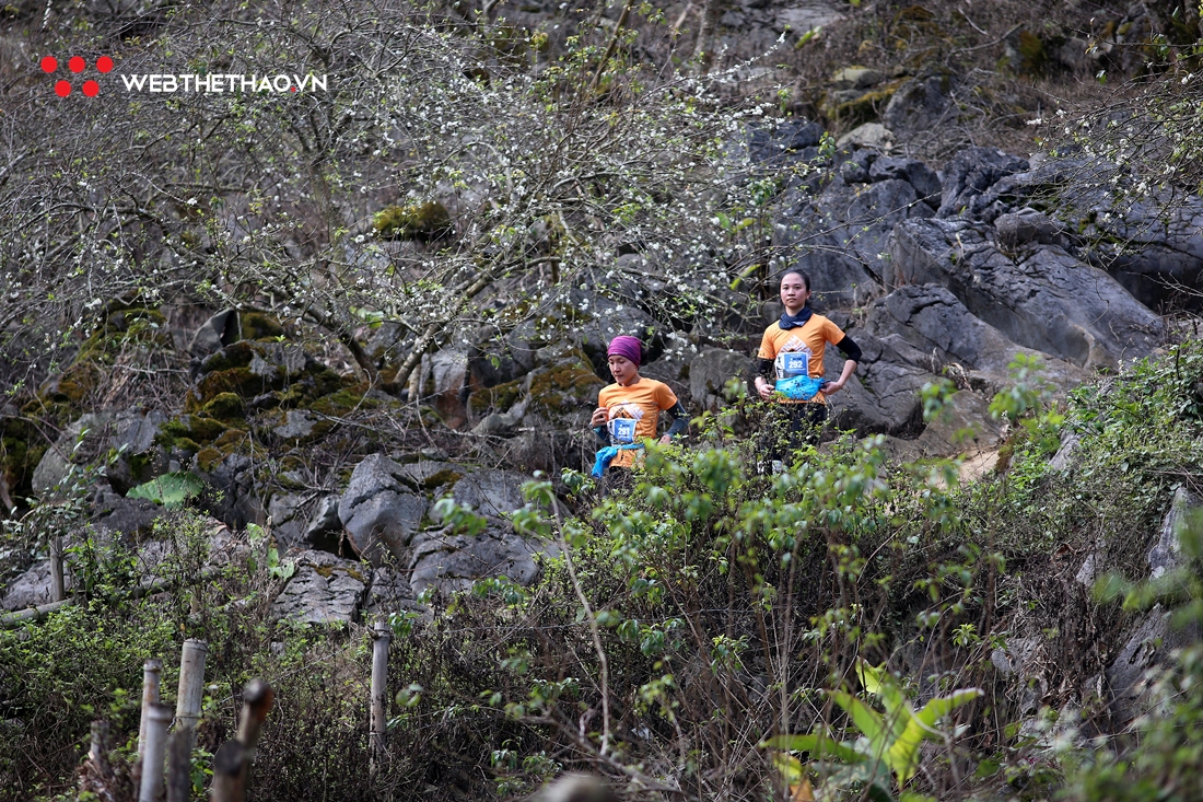 Hoa mận trắng cung đường mòn Mộc Châu đón hơn 3.000 VĐV chạy Vietnam Trail Marathon 2020