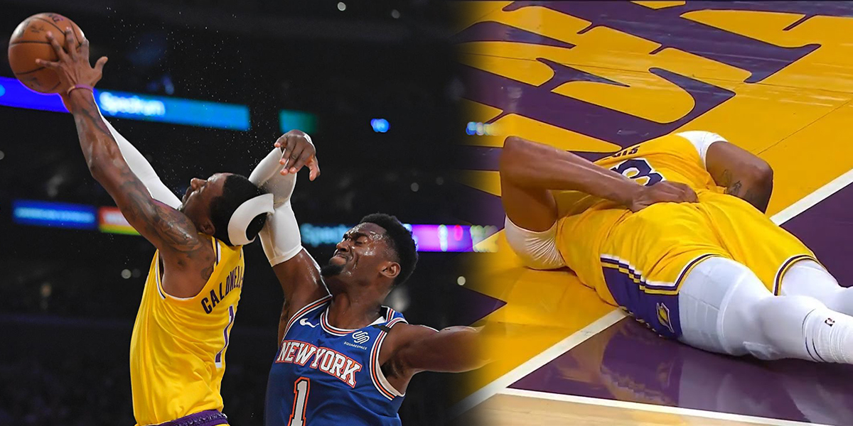 Cập nhật: Ngày đen tối của Lakers? 2 cầu thủ trụ cột rời sân vì chấn thương