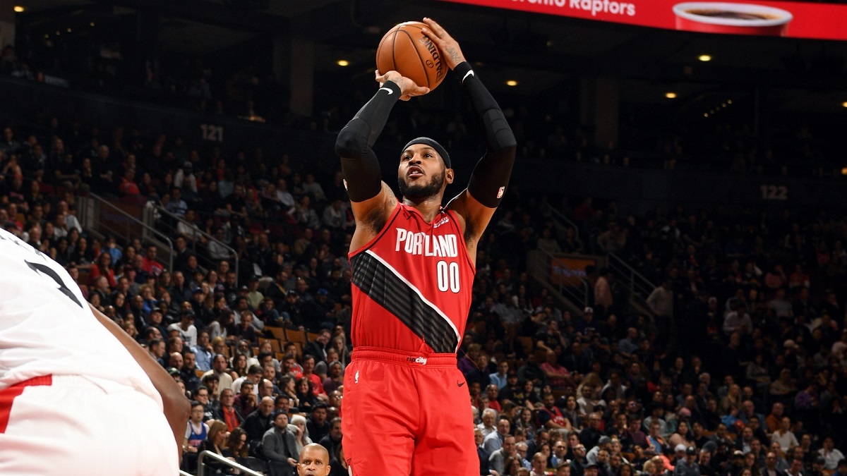 Carmelo Anthony tung cú "game winner", Blazers đả bại Raptors trên sân khách