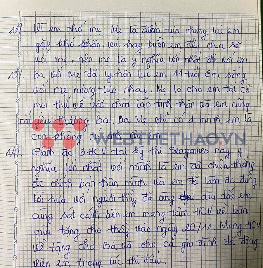 “Chàng trai đánh cắp trái tim” Trần Nhật Hoàng: Nhắc đến mẹ là khóc, dễ thương viết thư tay trả lời phỏng vấn