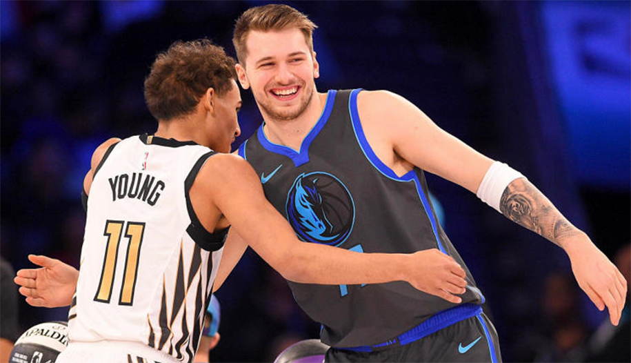 Luka Doncic cùng Trae Young được mời dự NBA 3-Point Contest