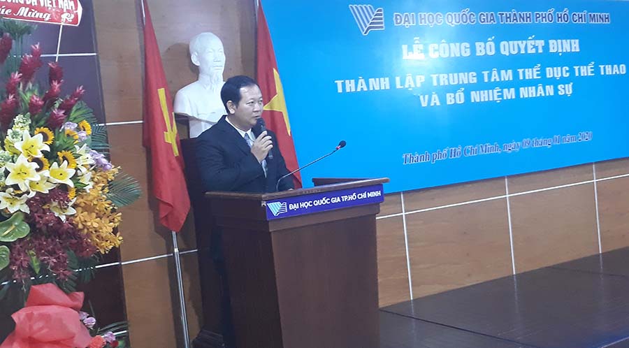 Đại học Quốc gia TPHCM thành lập Trung tâm TDTT