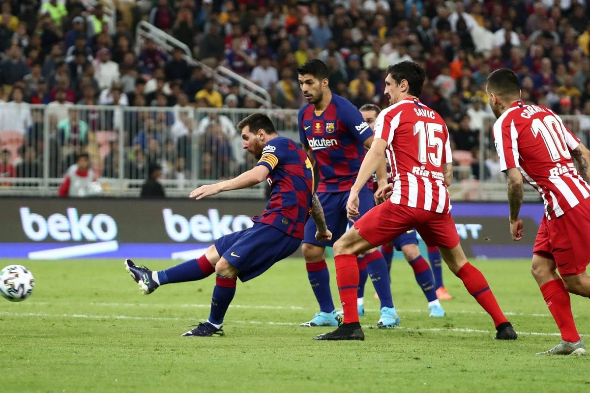 Barca thua ngược Atletico tạo nên trận chung kết Siêu Cúp chưa từng có