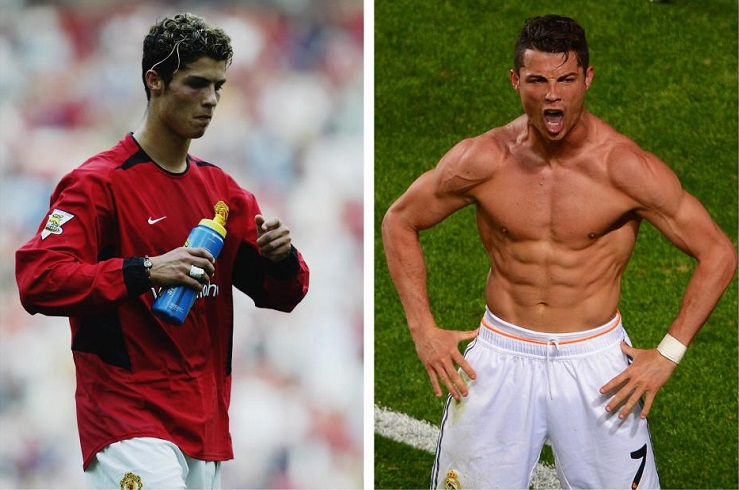 Ronaldo và Rashford với những thay đổi cơ bắp đáng kinh ngạc