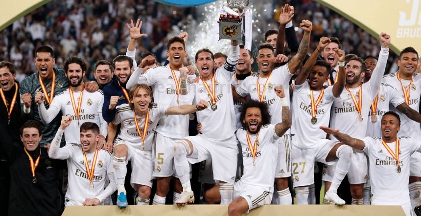 Real Madrid kiếm được bao nhiêu tiền sau khi đoạt Siêu Cúp? Real Madrid kiếm được bao nhiêu tiền sau khi đoạt Siêu Cúp?
