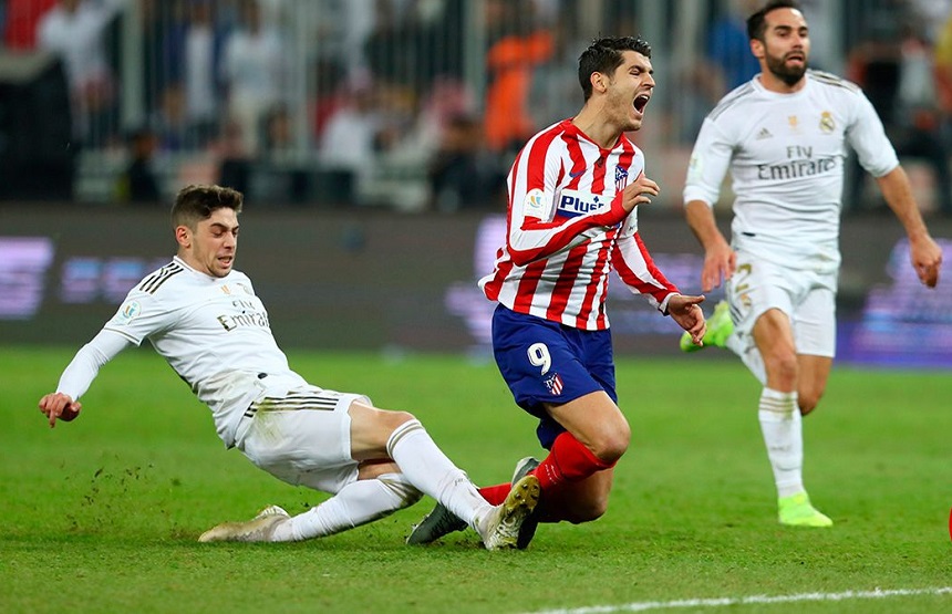 Real Madrid được cứu thua bằng… thẻ đỏ trước loạt luân lưu với Atletico