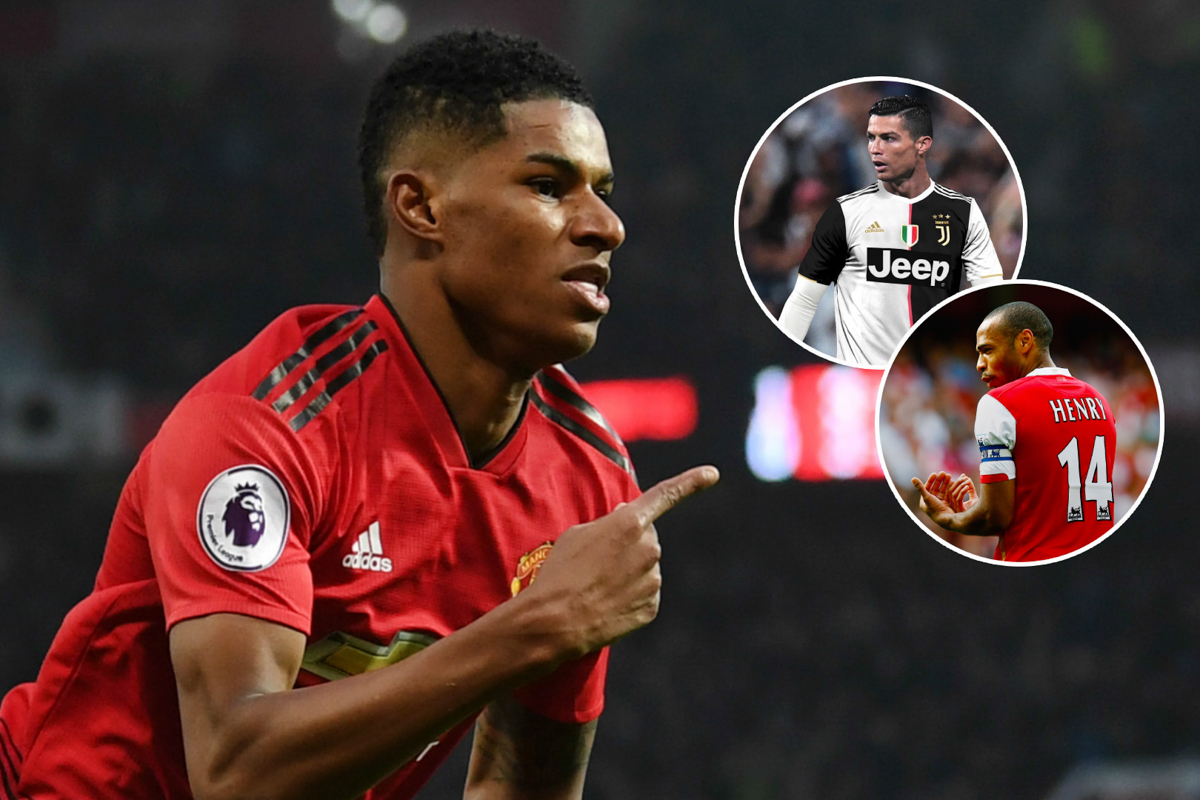 Rashford đạt hiệu suất khủng hơn Ronaldo và Henry khi đạt 200 trận với MU