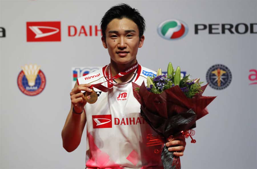 Giải cầu lông Indonesia Masters 2020: Kento Momota sẽ bỏ do tai nạn giao thông?
