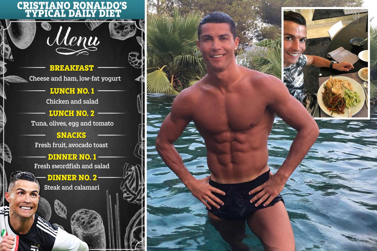 Tiết lộ thực đơn ăn kiêng giúp Ronaldo trẻ trung như tuổi đôi mươi