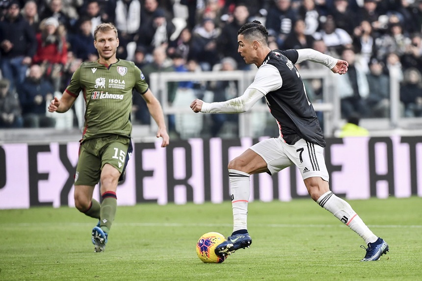 Ronaldo được khen ngợi với con số phi thường về chạy trước Roma Ronaldo được khen ngợi với con số phi thường về chạy trước Roma