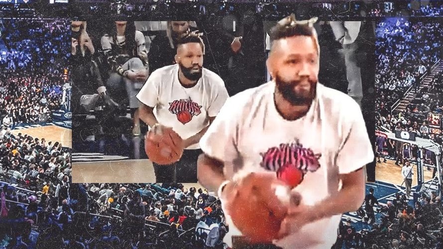 Ném rổ từ giữa sân, fan New York Knicks chỉ được tặng ... vé xổ số