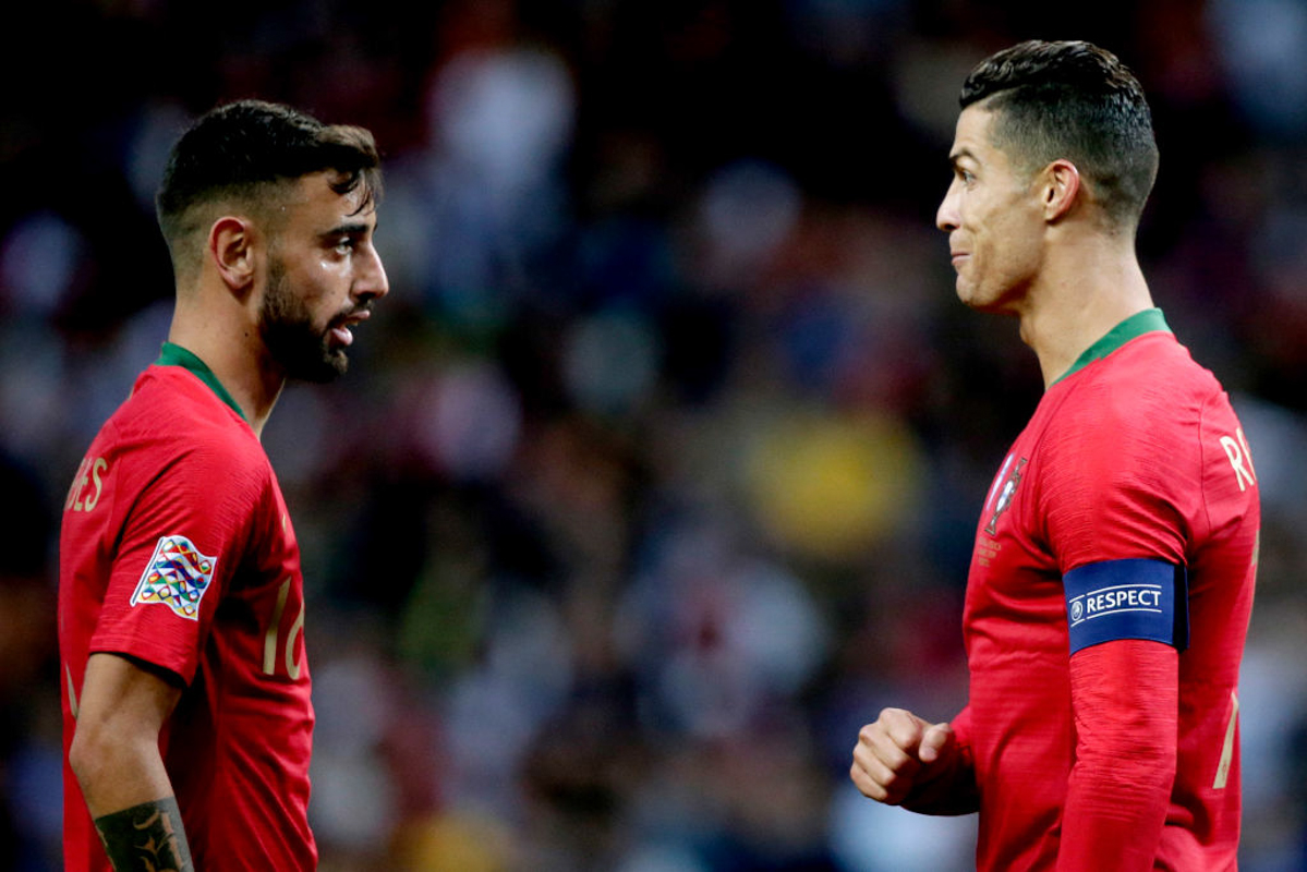 Ronaldo và Mourinho nói gì về mục tiêu Bruno Fernandes của MU?