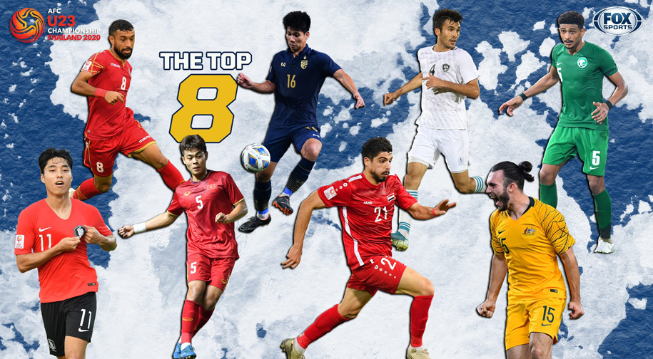 Đức Chiến bất ngờ lọt nhóm Cầu thủ hay nhất lượt thứ 2 U23 châu Á 2020