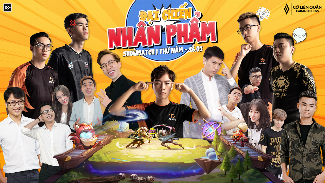 Showmatch Cờ Liên Quân - Đại Chiến Nhân Phẩm