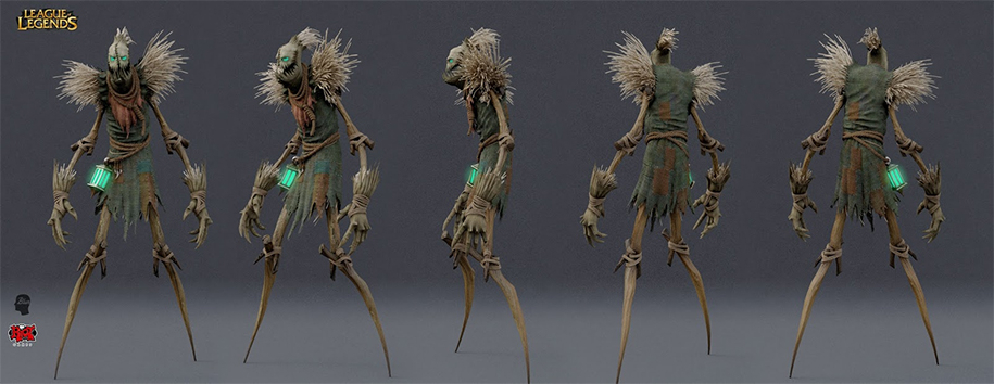 Fiddlesticks làm lại: Bộ kỹ năng và ngoại hình kinh dị hơn bao giờ hết