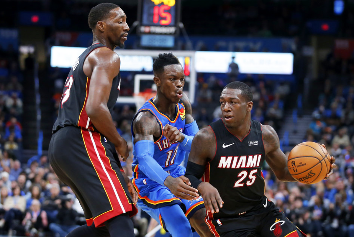 Giải bài toán sân khách, Miami Heat dội gáo nước lạnh vào OKC Thunder