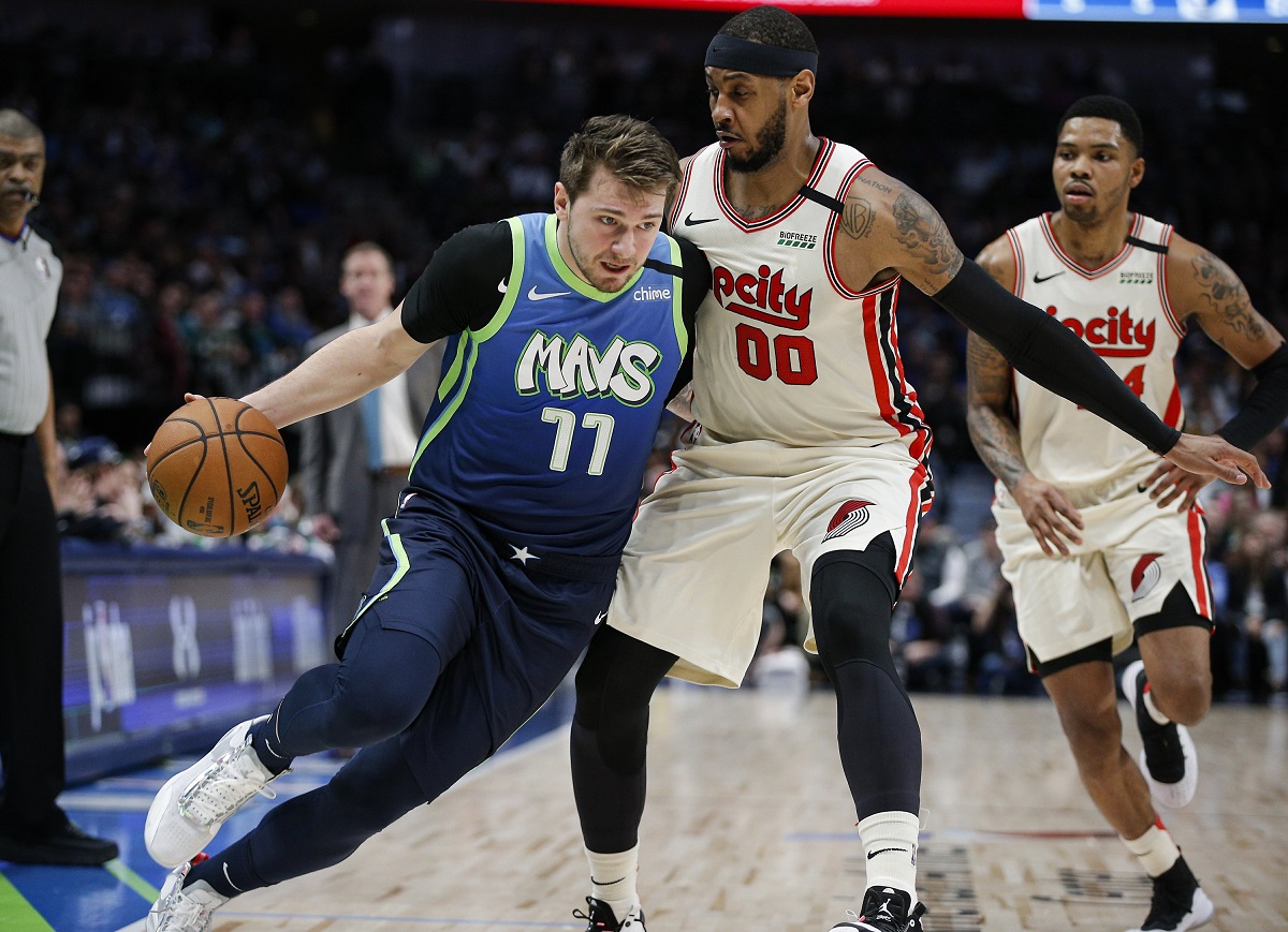 Một đêm "Bay" của Luka Doncic, Mavericks nhẹ nhàng vượt qua Blazers
