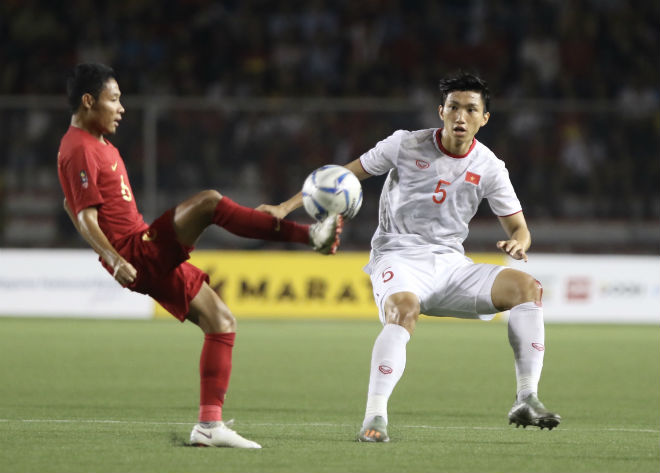 Cầu thủ va chạm với Văn Hậu tại SEA Games 30 đã hồi phục 80% thể lực