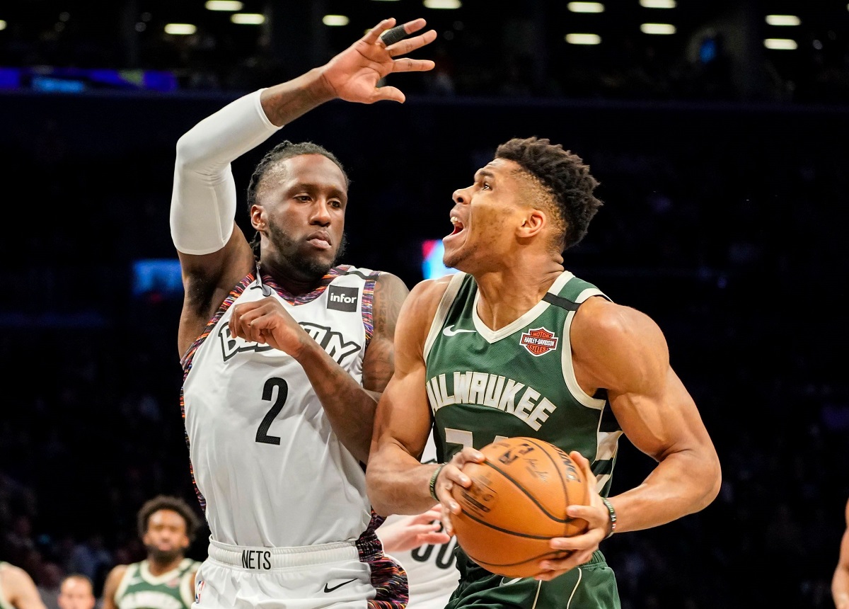 Brooklyn Nets không thể "ngóc đầu" trước buổi "đấu tập" của Milwaukee Bucks