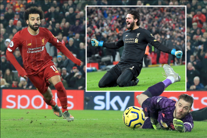 Alisson thực hiện pha kiến tạo kinh ngạc cho Liverpool và ăn mừng như Reina