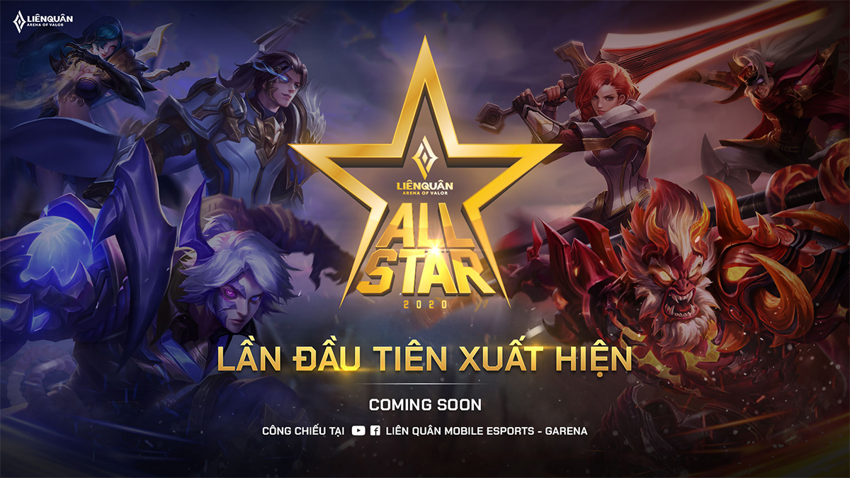 Liên Quân Mobile All-Star 2020: Showmatch của những tuyển thủ hàng đầu thế giới