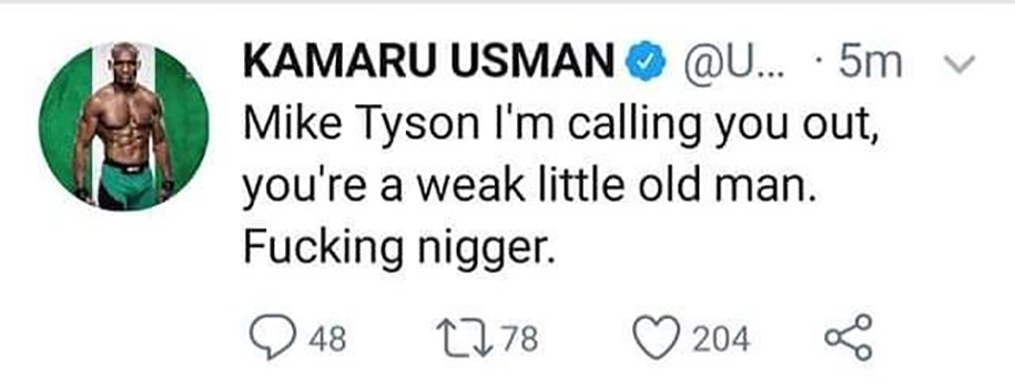 Tài khoản Twitter “bị hack” của Kamaru Usman khủng bố bạn gái Conor McGregor
