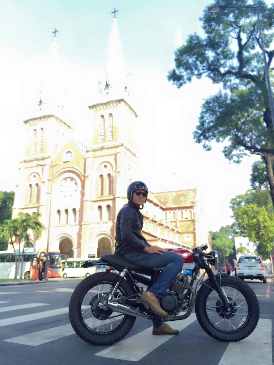 Cafe racer, thú chơi ít ai biết của nhà vô địch Trương Đình Hoàng
