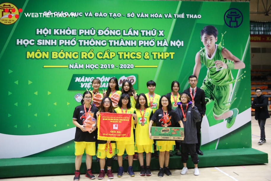 Chùm ảnh: Khoảnh khắc đăng quang tại giải Bóng rổ HKPĐ Hà Nội