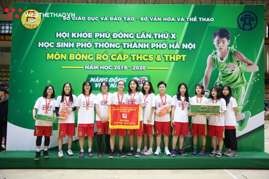 Chùm ảnh: Khoảnh khắc đăng quang tại giải Bóng rổ HKPĐ Hà Nội