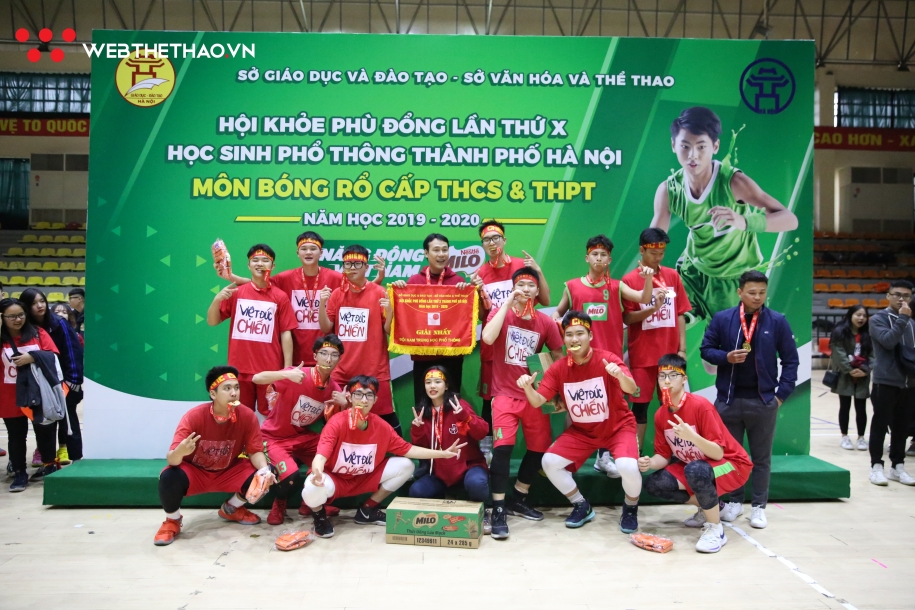 Chùm ảnh: Khoảnh khắc đăng quang tại giải Bóng rổ HKPĐ Hà Nội