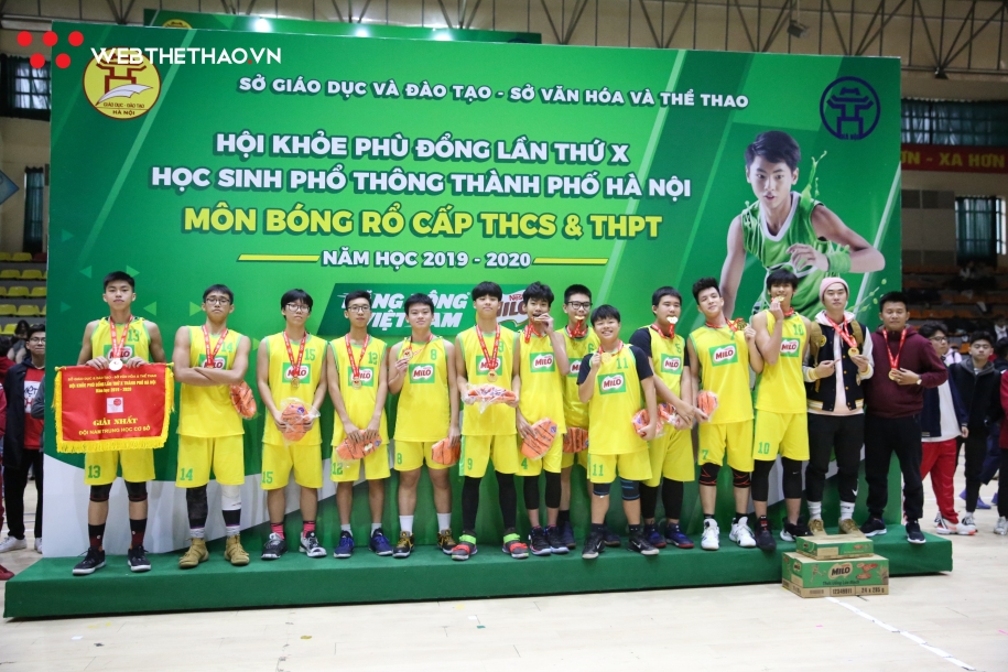 Chùm ảnh: Khoảnh khắc đăng quang tại giải Bóng rổ HKPĐ Hà Nội