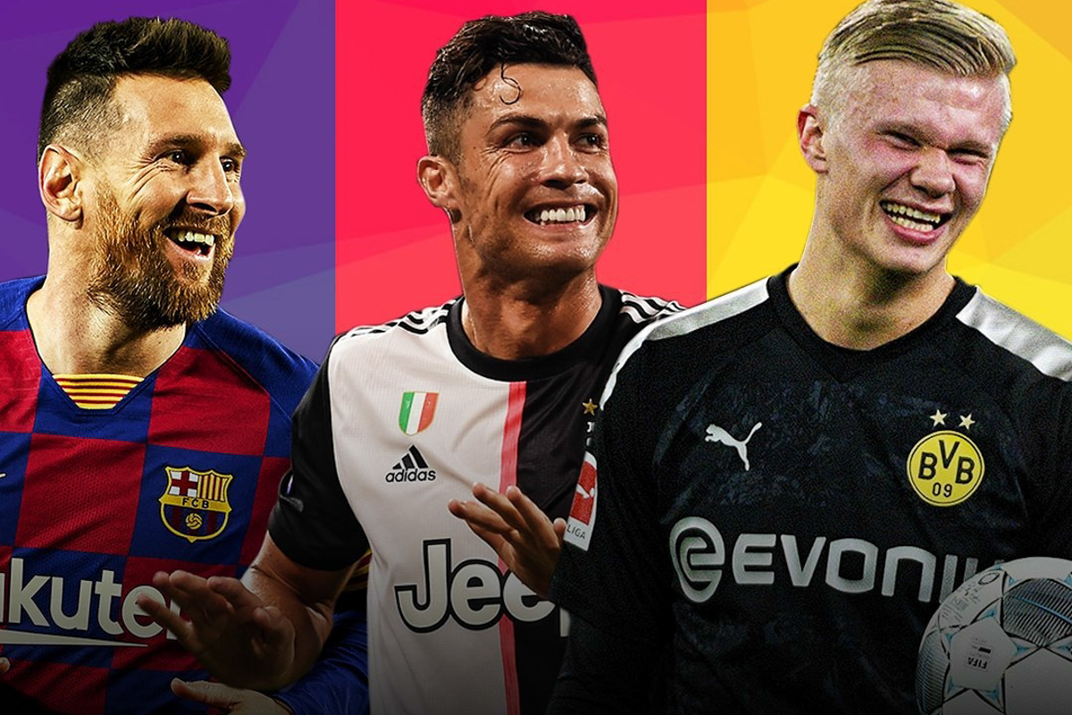Chiếc giày vàng châu Âu 2019/20: Ronaldo so tài cùng Haaland