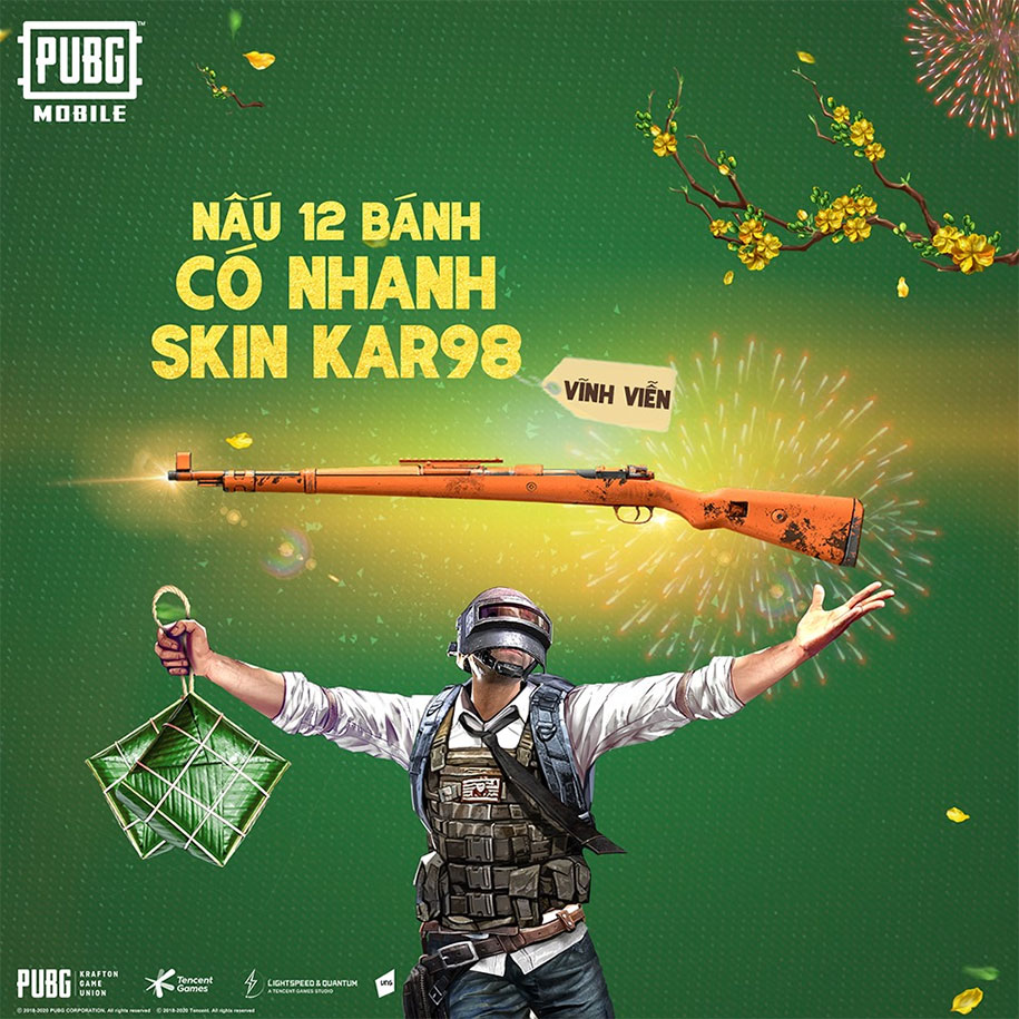 Chuỗi sự kiện Tết 2020 PUBG Mobile: Hàng loạt quà khủng cho game thủ