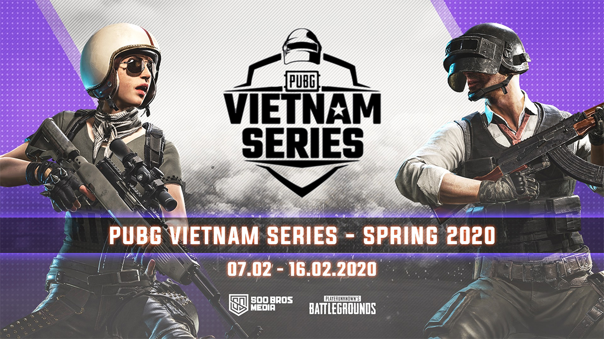 Lịch thi đấu PUBG Vietnam Series Mùa Xuân 2020