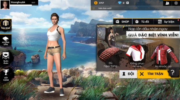 Hướng dẫn tân thủ Garena Free Fire