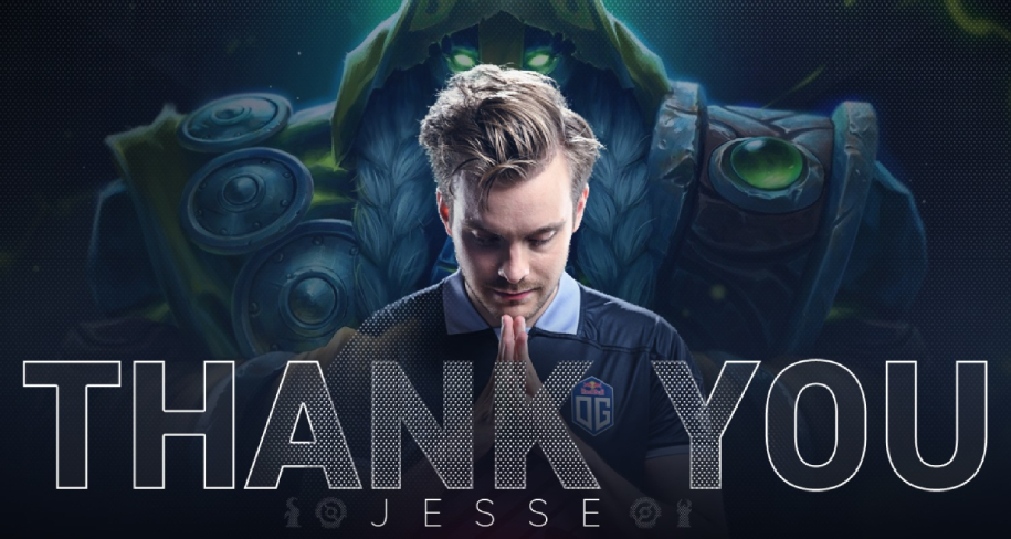 Jerax giải nghệ, đội hình OG vô địch TI9 chỉ còn 3 thành viên