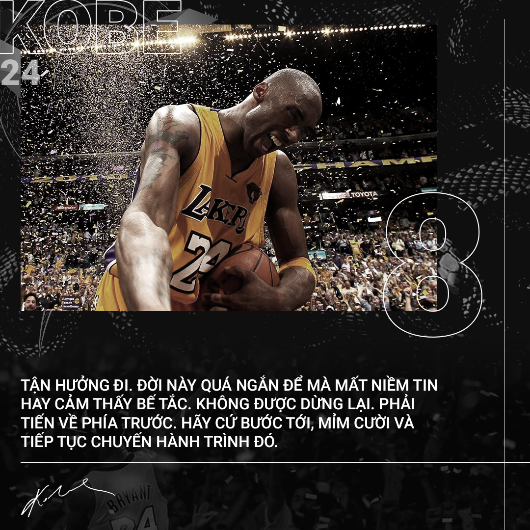 Kobe Bryant và 8 câu nói bất tử trong lòng các baller Kobe Bryant và 8 câu nói bất tử trong lòng các baller
