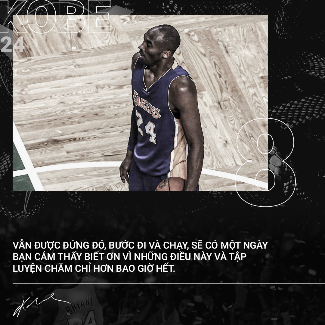 Kobe Bryant và 8 câu nói bất tử trong lòng các baller Kobe Bryant và 8 câu nói bất tử trong lòng các baller