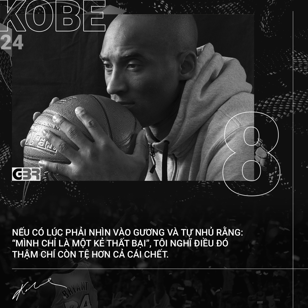 Kobe Bryant và 8 câu nói bất tử trong lòng các baller Kobe Bryant và 8 câu nói bất tử trong lòng các baller