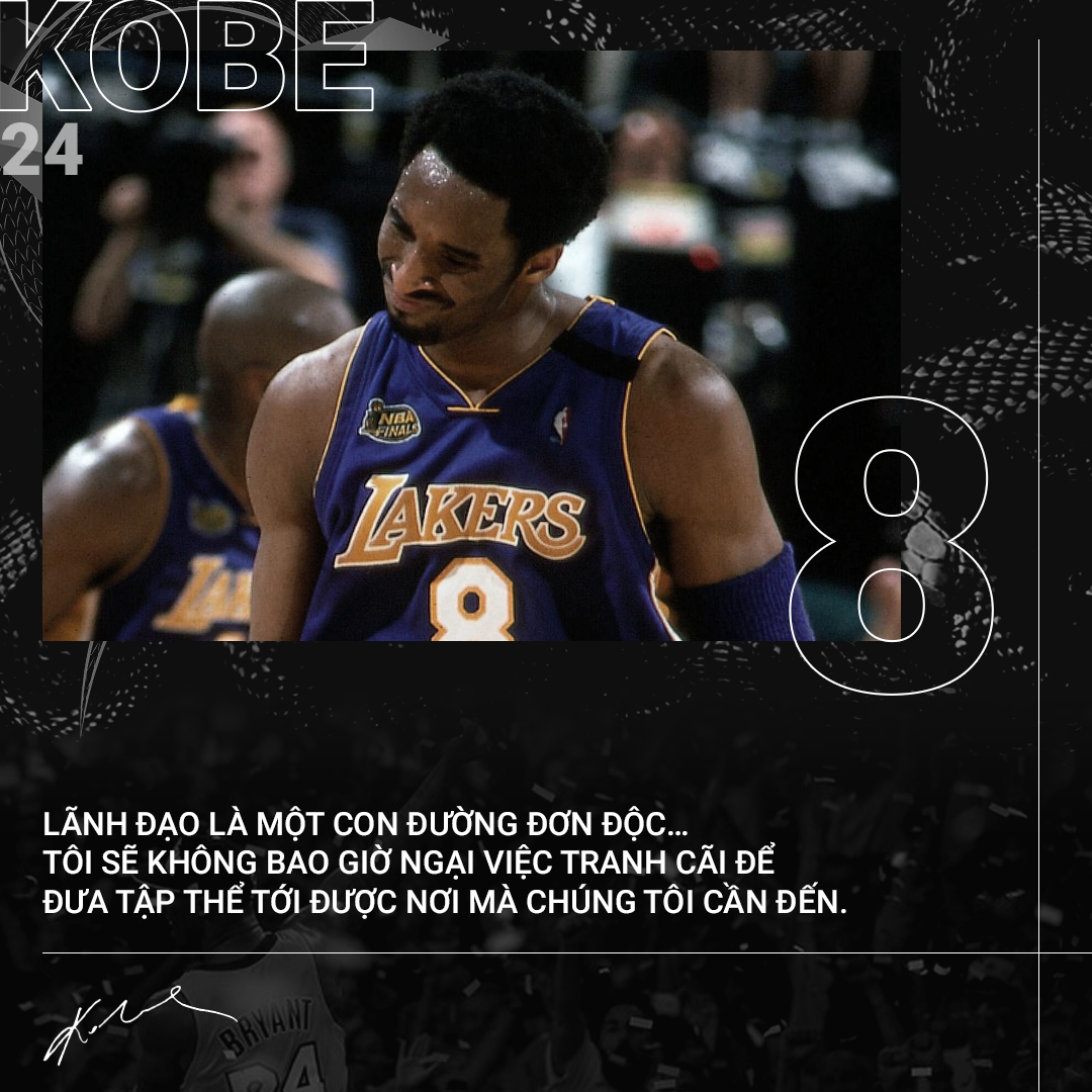 Kobe Bryant và 8 câu nói bất tử trong lòng các baller Kobe Bryant và 8 câu nói bất tử trong lòng các baller