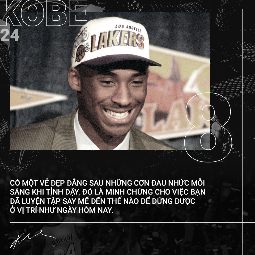 Kobe Bryant và 8 câu nói bất tử trong lòng các baller Kobe Bryant và 8 câu nói bất tử trong lòng các baller