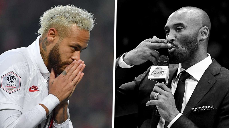 Neymar tặng bàn thắng cho huyền thoại bóng rổ xấu số