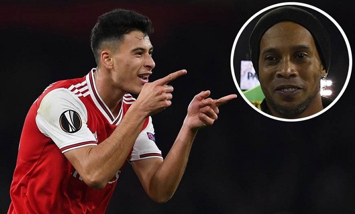 Ronaldinho dự đoán sao trẻ Arsenal sẽ trở thành Ronaldo mới